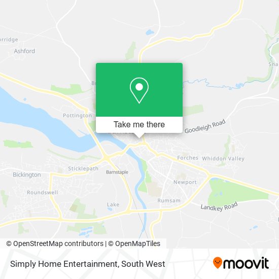 Simply Home Entertainment map