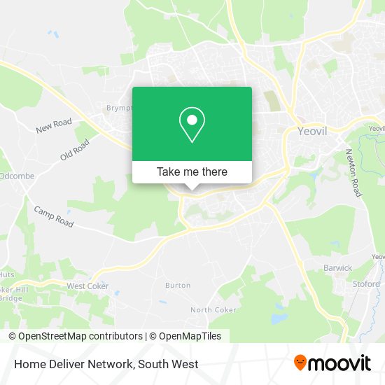 Home Deliver Network map