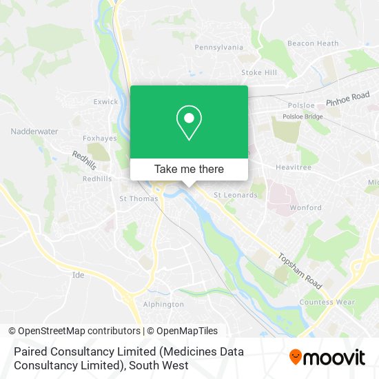 Paired Consultancy Limited (Medicines Data Consultancy Limited) map