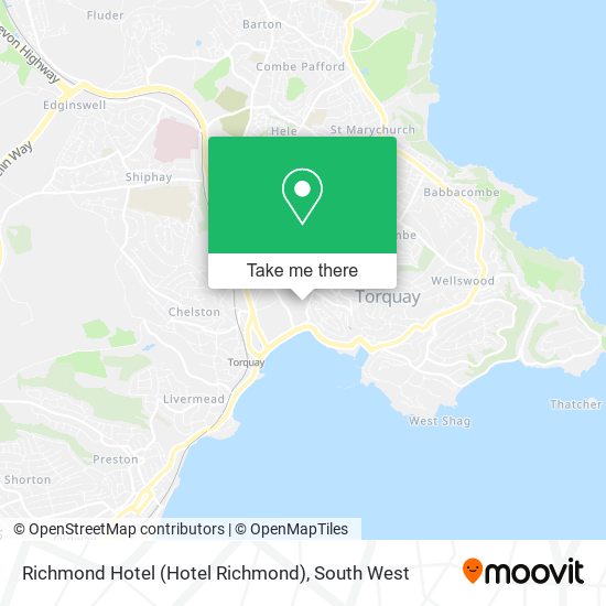 Richmond Hotel map