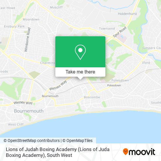 Lions of Judah Boxing Academy map