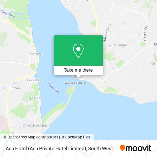 Ash Hotel (Ash Private Hotel Limited) map