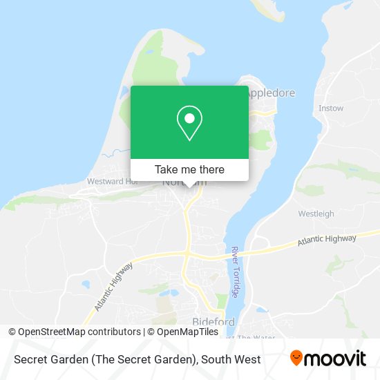 Secret Garden (The Secret Garden) map