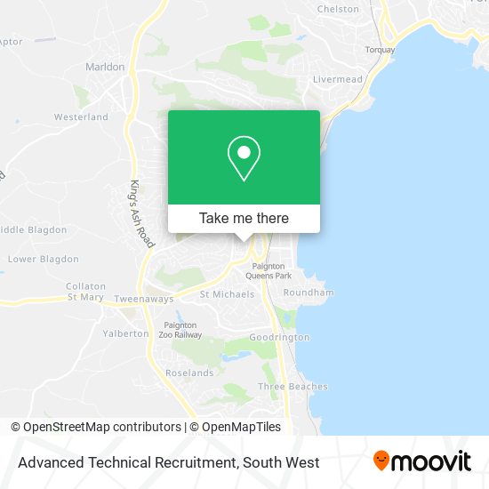 Advanced Technical Recruitment map