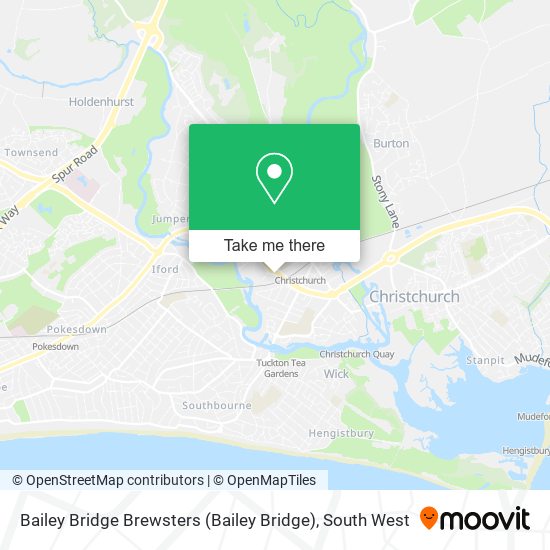 Bailey Bridge Brewsters map