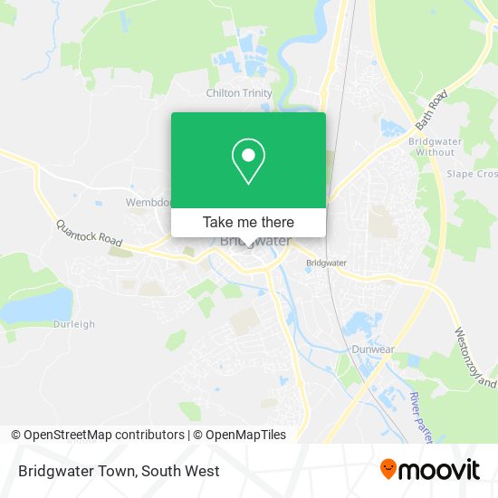 Bridgwater Town map