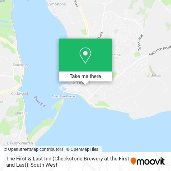 The First & Last Inn (Checkstone Brewery at the First and Last) map
