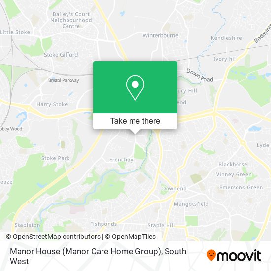 Manor House (Manor Care Home Group) map