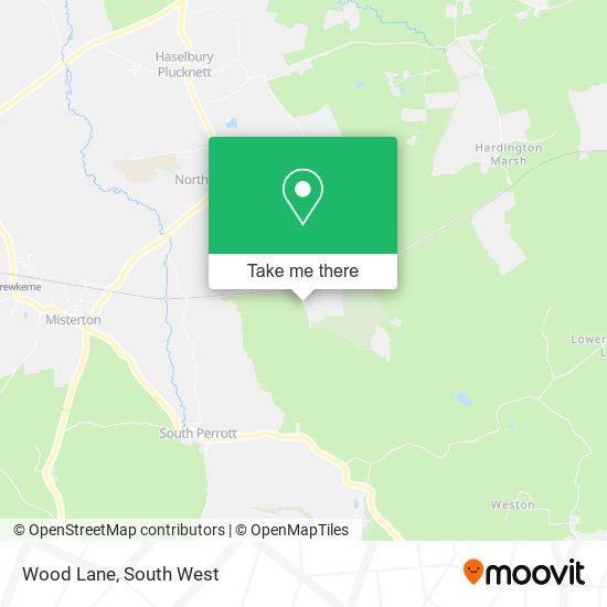 Wood Lane map