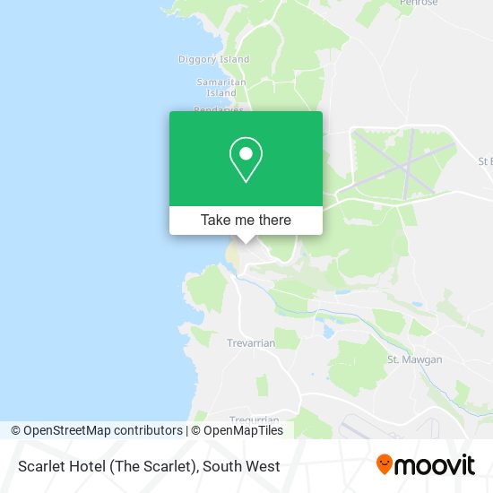 Scarlet Hotel (The Scarlet) map