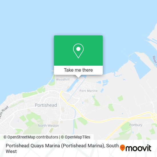 Portishead Quays Marina (Portishead Marina) map