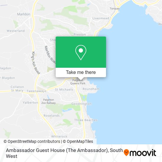 Ambassador Guest House (The Ambassador) map