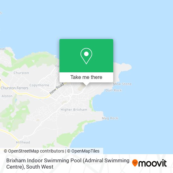 Brixham Indoor Swimming Pool (Admiral Swimming Centre) map