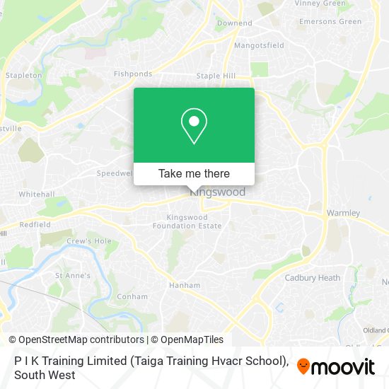 P I K Training Limited (Taiga Training Hvacr School) map