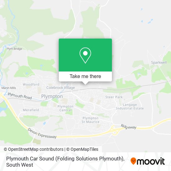 Plymouth Car Sound (Folding Solutions Plymouth) map