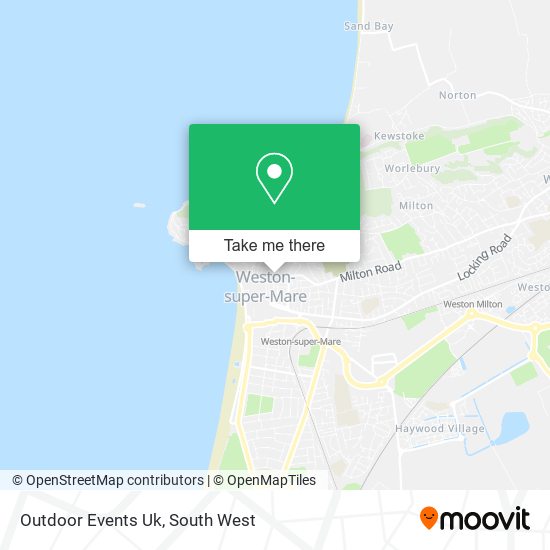 Outdoor Events Uk map