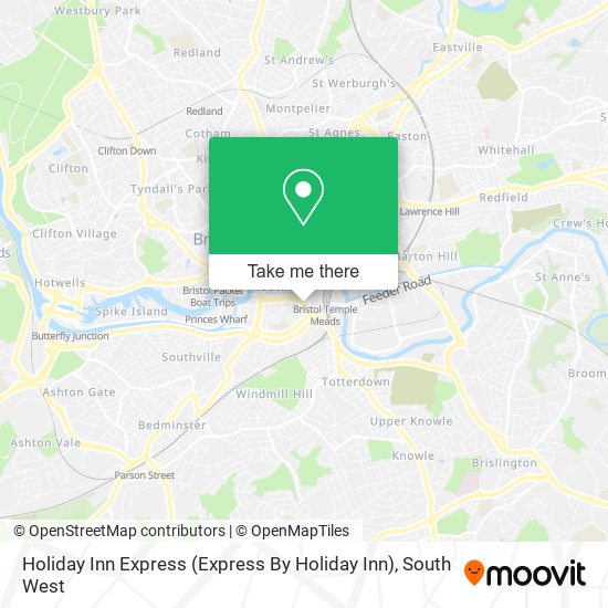 Holiday Inn Express map