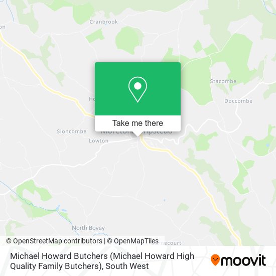 Michael Howard Butchers (Michael Howard High Quality Family Butchers) map