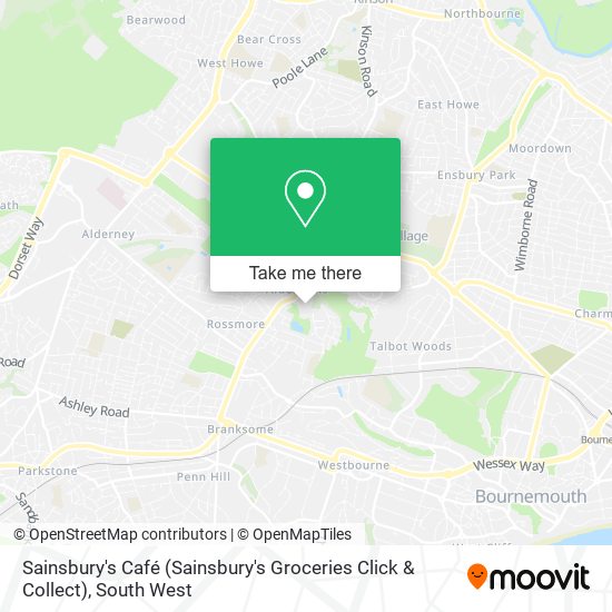 Sainsbury's Café (Sainsbury's Groceries Click & Collect) map