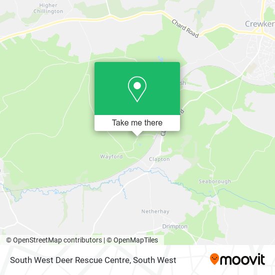 South West Deer Rescue Centre map