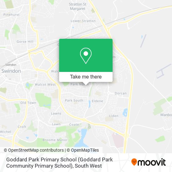 Goddard Park Primary School map