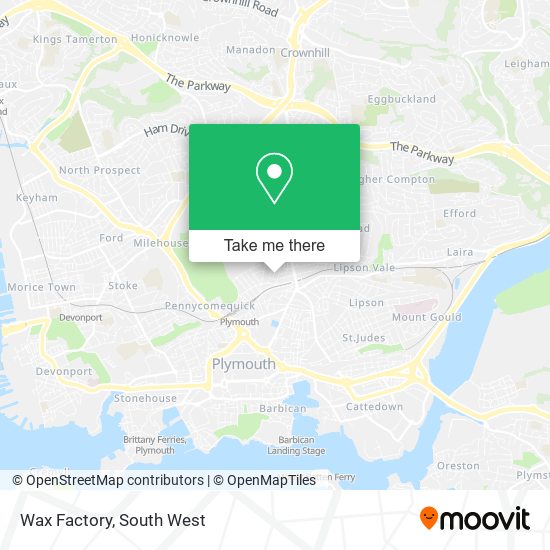 Wax Factory map