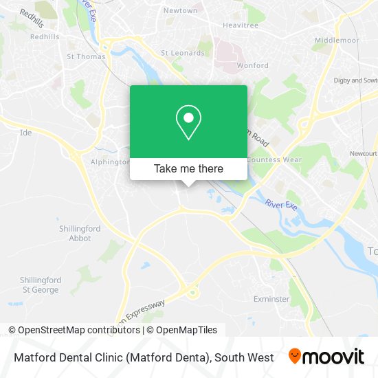 Matford Dental Clinic map