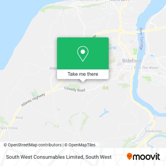 South West Consumables Limited map