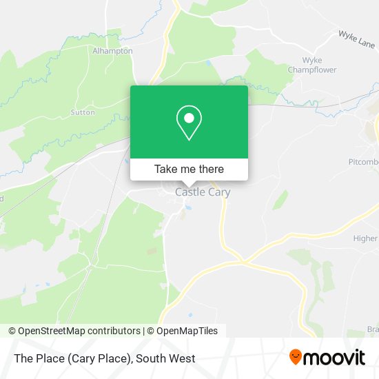 The Place (Cary Place) map