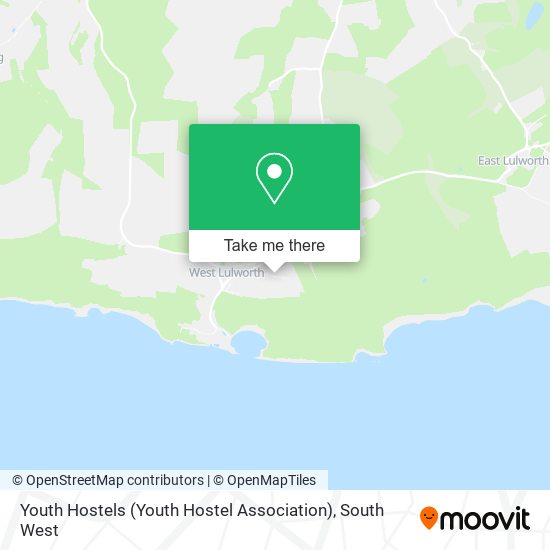 Youth Hostels (Youth Hostel Association) map