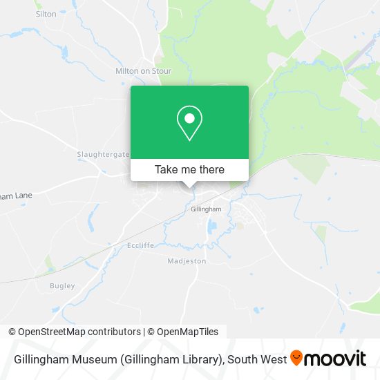 Gillingham Museum (Gillingham Library) map