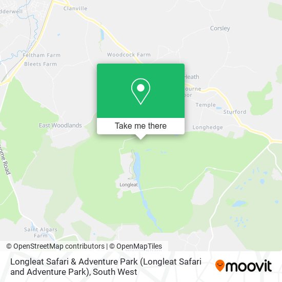 Longleat Safari & Adventure Park map