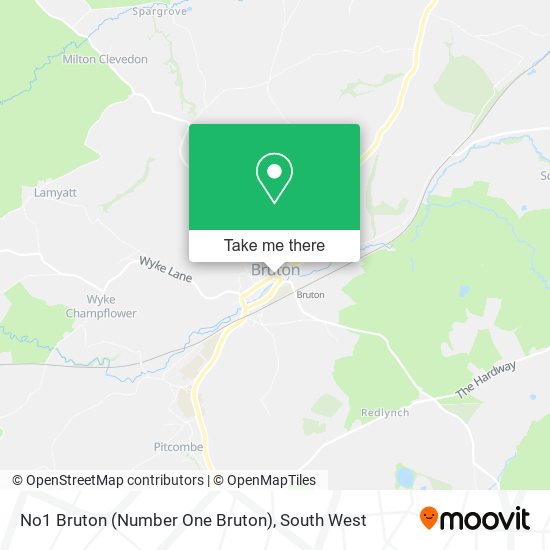 No1 Bruton (Number One Bruton) map