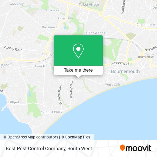 Best Pest Control Company map