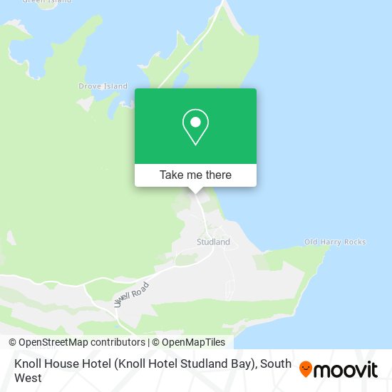 Knoll House Hotel (Knoll Hotel Studland Bay) map