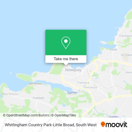 Whitlingham Country Park-Little Broad map