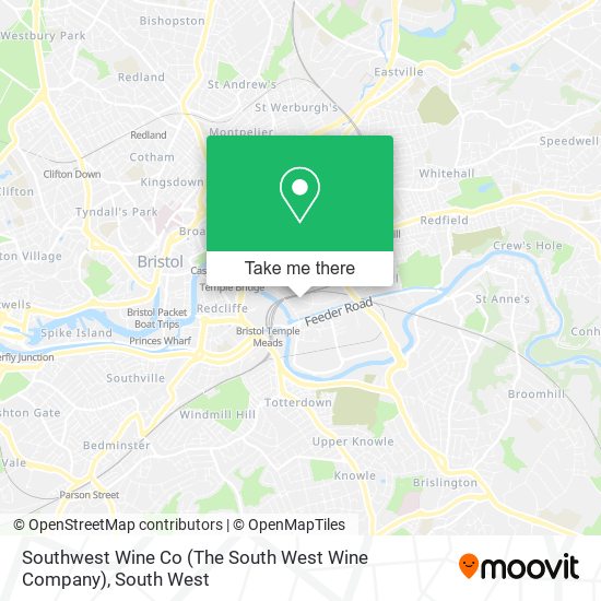 Southwest Wine Co (The South West Wine Company) map
