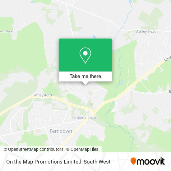 On the Map Promotions Limited map
