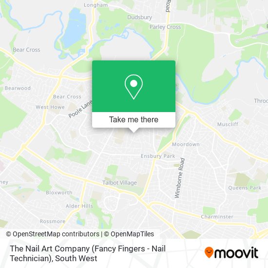 The Nail Art Company (Fancy Fingers - Nail Technician) map