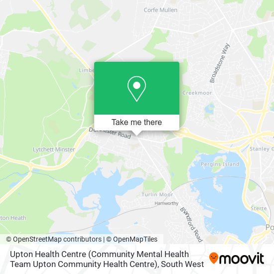 Upton Health Centre (Community Mental Health Team Upton Community Health Centre) map
