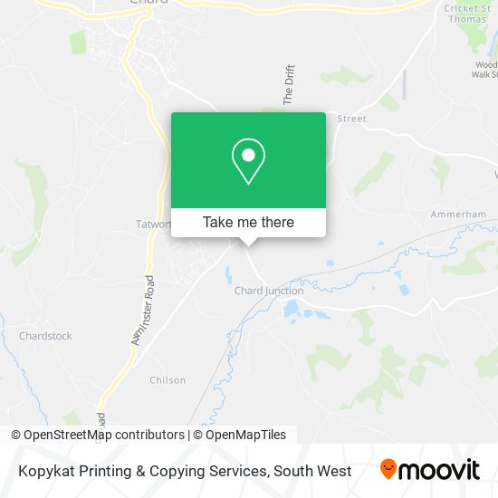 Kopykat Printing & Copying Services map