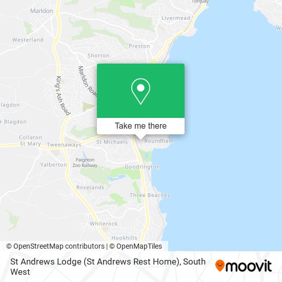 St Andrews Lodge (St Andrews Rest Home) map
