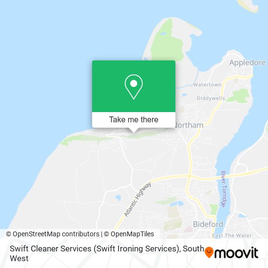 Swift Cleaner Services (Swift Ironing Services) map