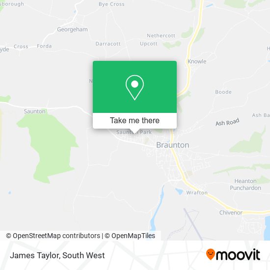 James Taylor map