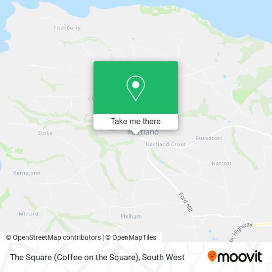 The Square (Coffee on the Square) map