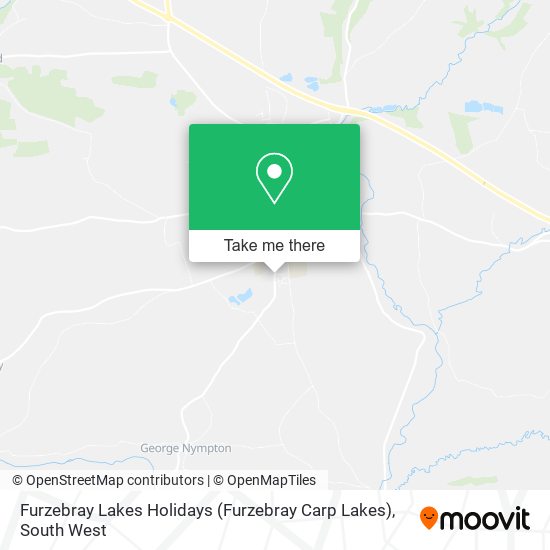 Furzebray Lakes Holidays (Furzebray Carp Lakes) map