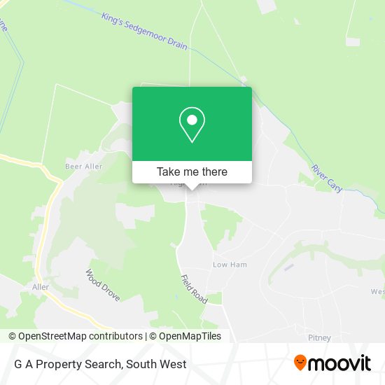 G A Property Search map