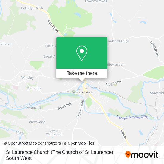 St Laurence Church (The Church of St Laurence) map