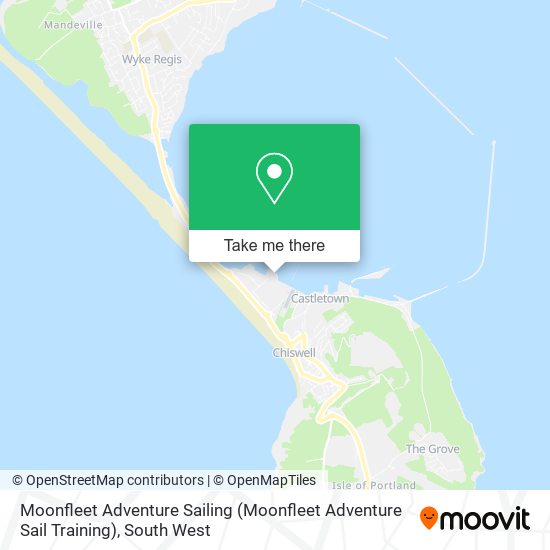 Moonfleet Adventure Sailing (Moonfleet Adventure Sail Training) map