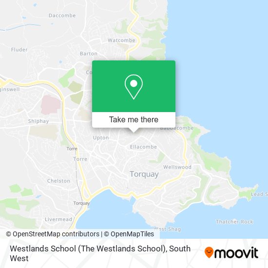 Westlands School (The Westlands School) map